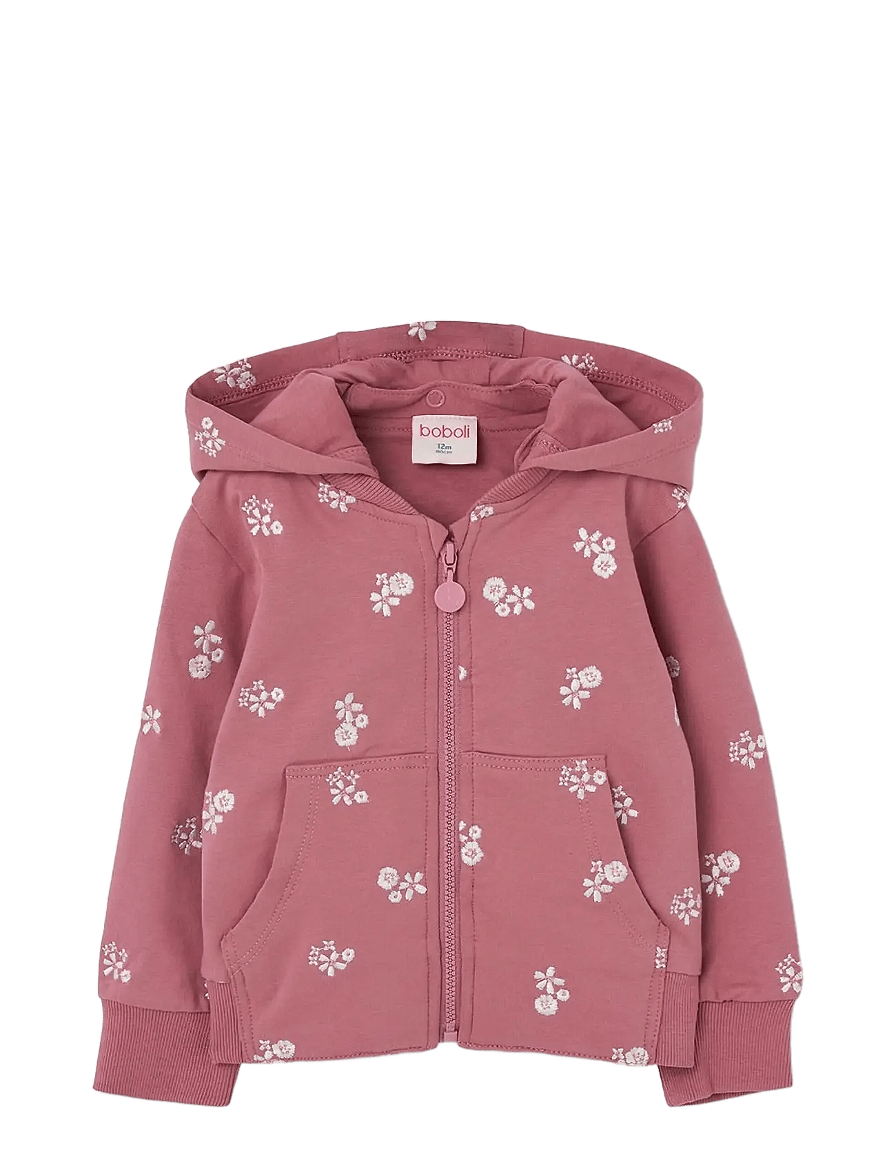 BOBOLI Fleece Jacket For Girl -Bci | Pink | 80