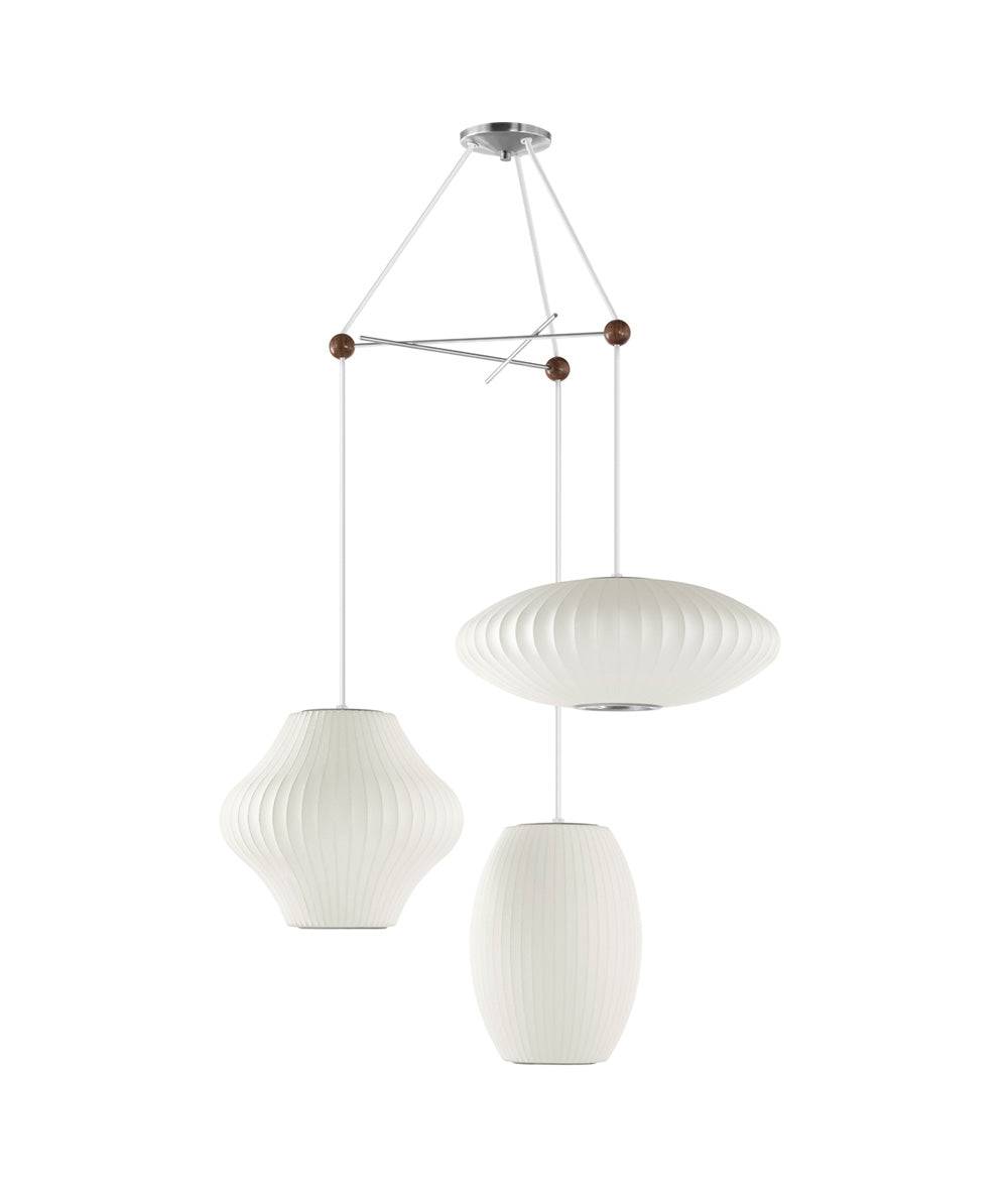 Nelson Triple-hanglamparmatuur by Herman Miller