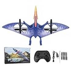 BuyWeek RC Flygplan, Pterosaur RC Drönare för barn 2,4 Ghz Fjärrkontroll Quadcopter Drönare Dinosaurie Flygplan Radiostyrd för Barn Leksaker över 14 år