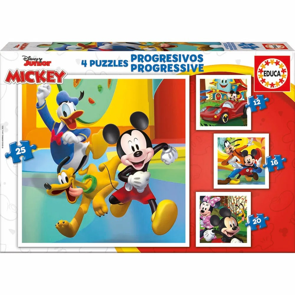 Educa Puslespil - Mickey & Friends.