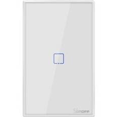 Sonoff t2 tx smart panel wifi smart switchar med 2/1 gängar för alexa hållare google home mini smart home eu & uk & us - T2 us 1c