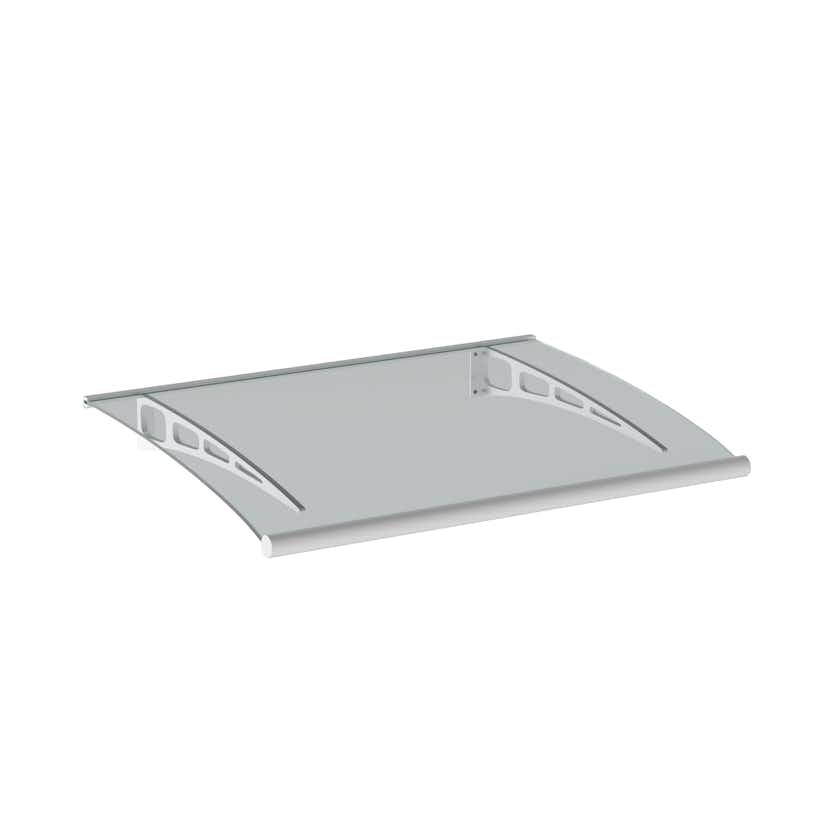 Entrétak Aluminium Polykarbonat 120x90 cm