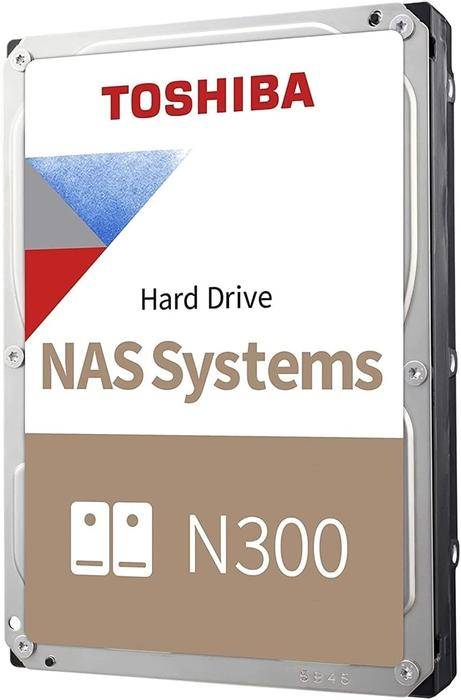 TOSHIBA N300 NAS - Hard drive - 6 TB - internal - 3.5" - SATA 6Gb/s - 7200 rpm - buffer: 512 MB