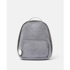 Stella McCartney - Falabella Mini Backpack, Woman, Smoke grey