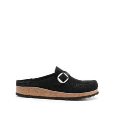 Birkenstock - slip-ons - dam - mocka - 36 Narrow - Svart