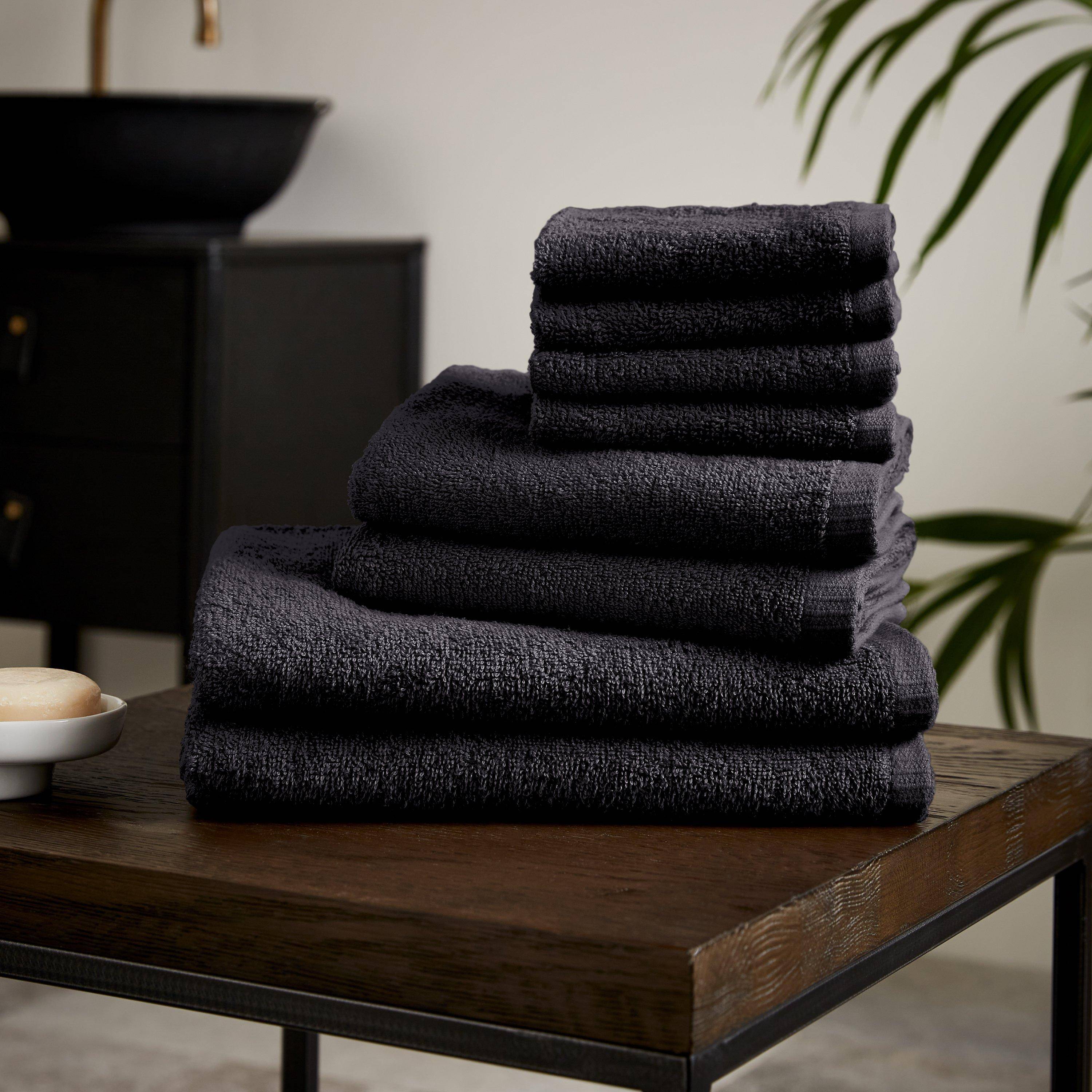 Catherine Lansfield Quick Dry Cotton 8 Piece Towel Set