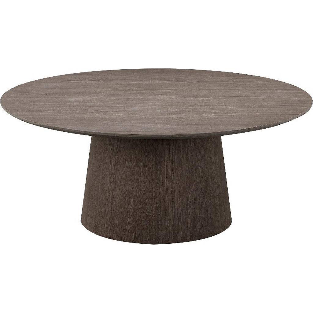 SOFFBORD i trä 100/100/42 cm - brun