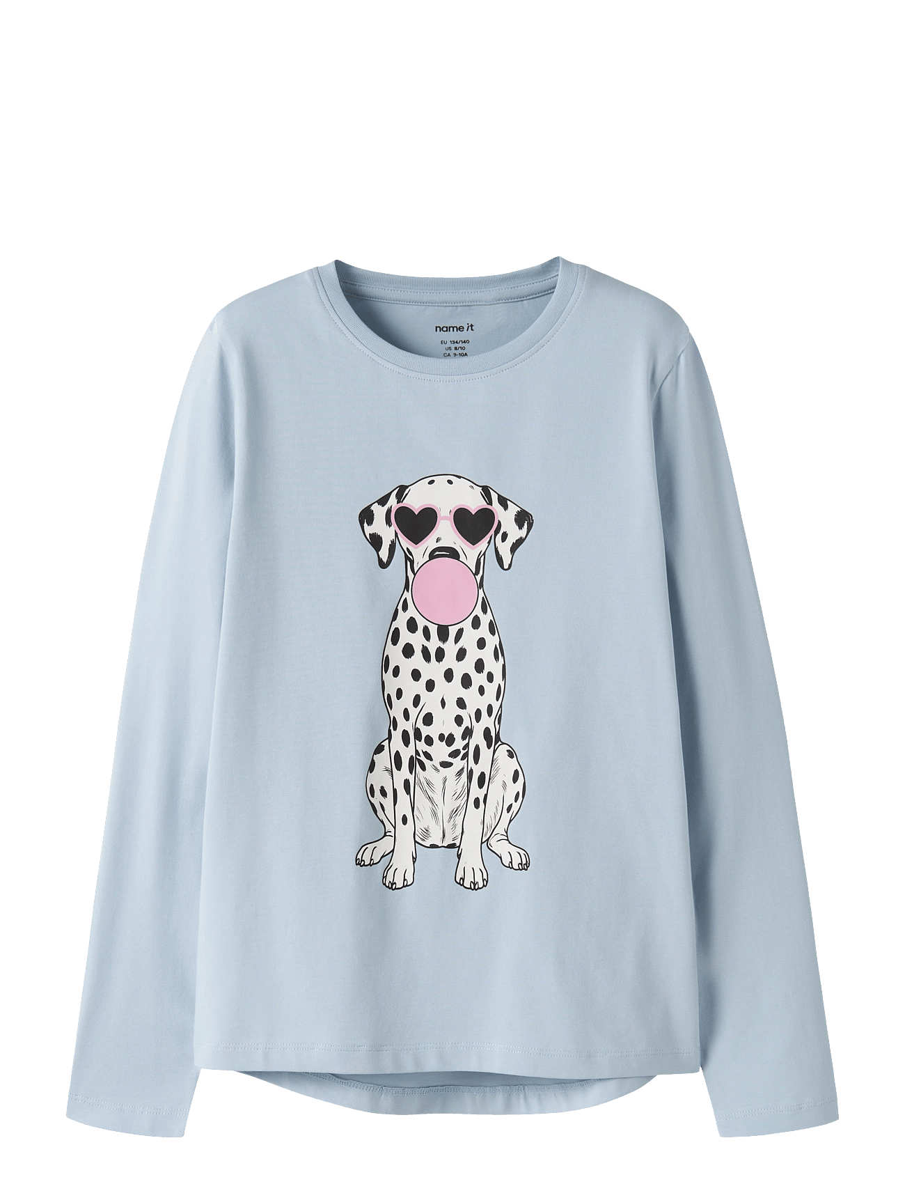 name it Nkfvix Ls Top - Blue - 134-140