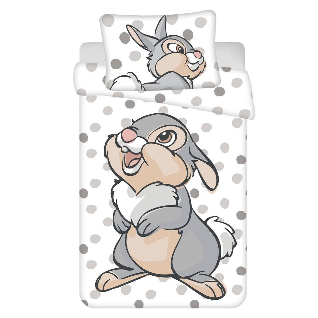 Disney Bambi Dots barns påslakan 100×135 cm, 40×60 cm