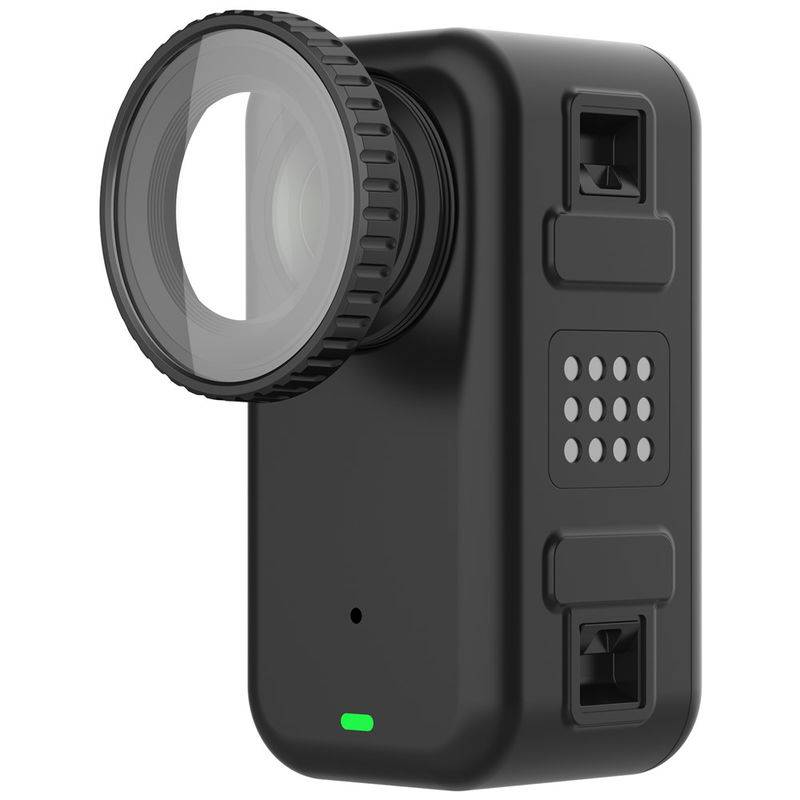 DJI Osmo Nano Linsebeskytter i hærdet glas med buet aluminiumsramme