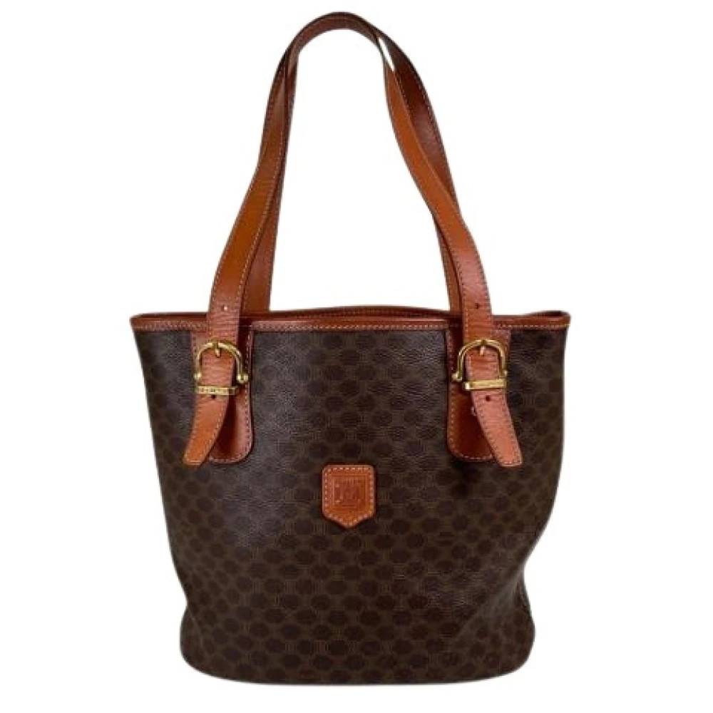 Celine Vintage Pre-owned Canvas celine-tasker - Vintage - Dame - Brun - ONE SIZE -