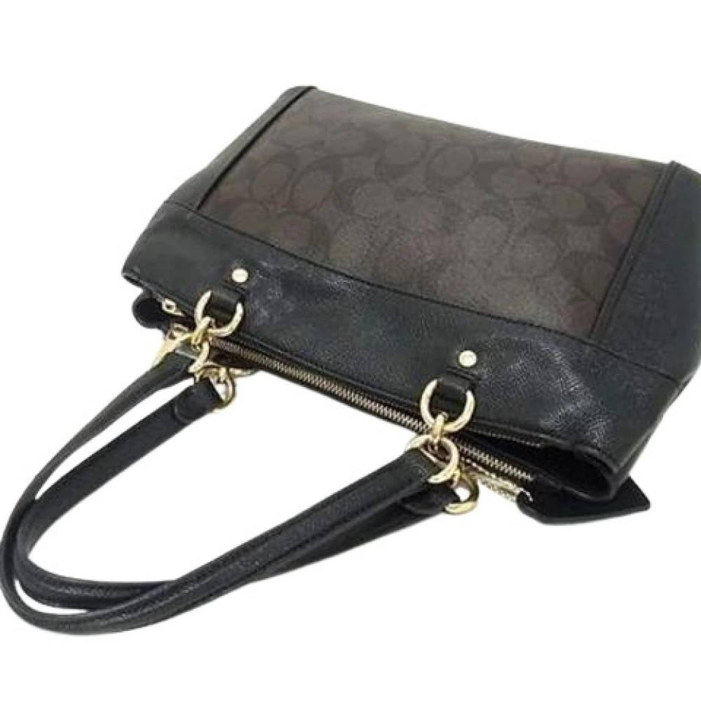 Coach Pre-owned Pre-owned Læder Håndtaske - Vintage - Dame - Brun - ONE SIZE - Læder
