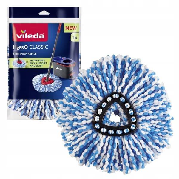 Vileda H2prO turbo spin moppeindsats 1 stk.