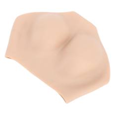 Silicone False Butt Underwear Seamless Realistic Hip Underwear Control Shorts Skin Color 2XL M