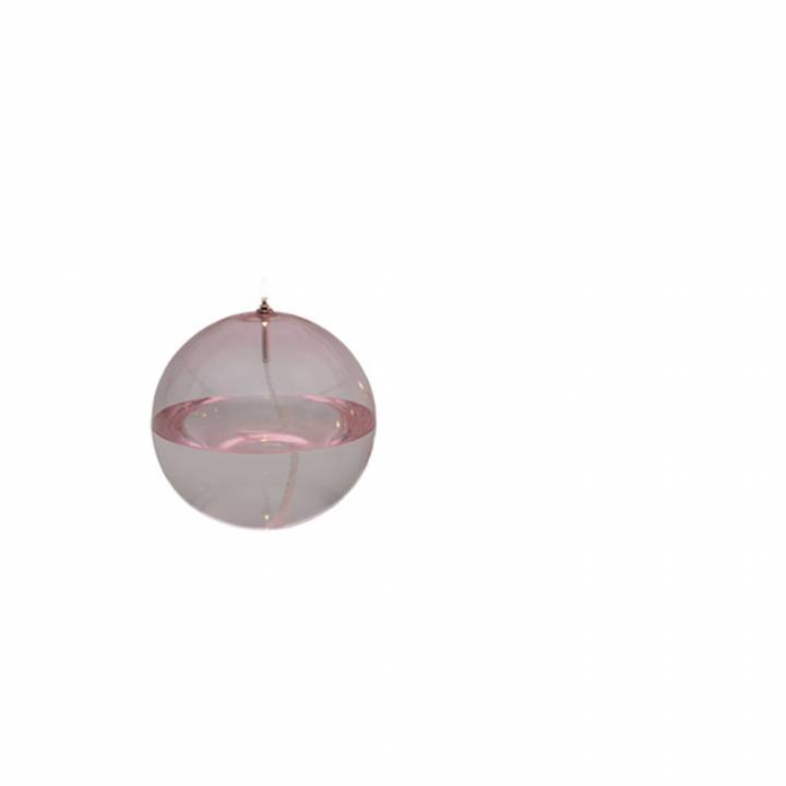 Oljelampa Sphere, S - Light Pink