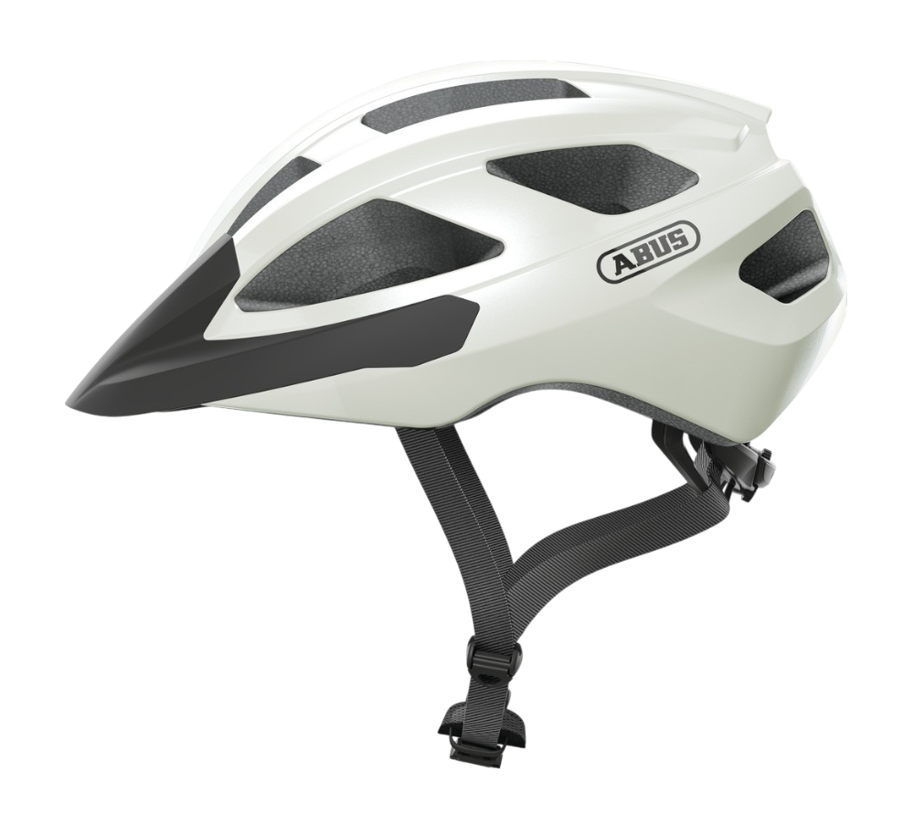 Cykelhjälm ABUS Macator - Pearl white-S (51-55 cm)