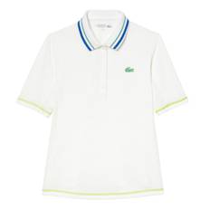 Lacoste Ultra-Dry Pique Polo Shirt Women White
