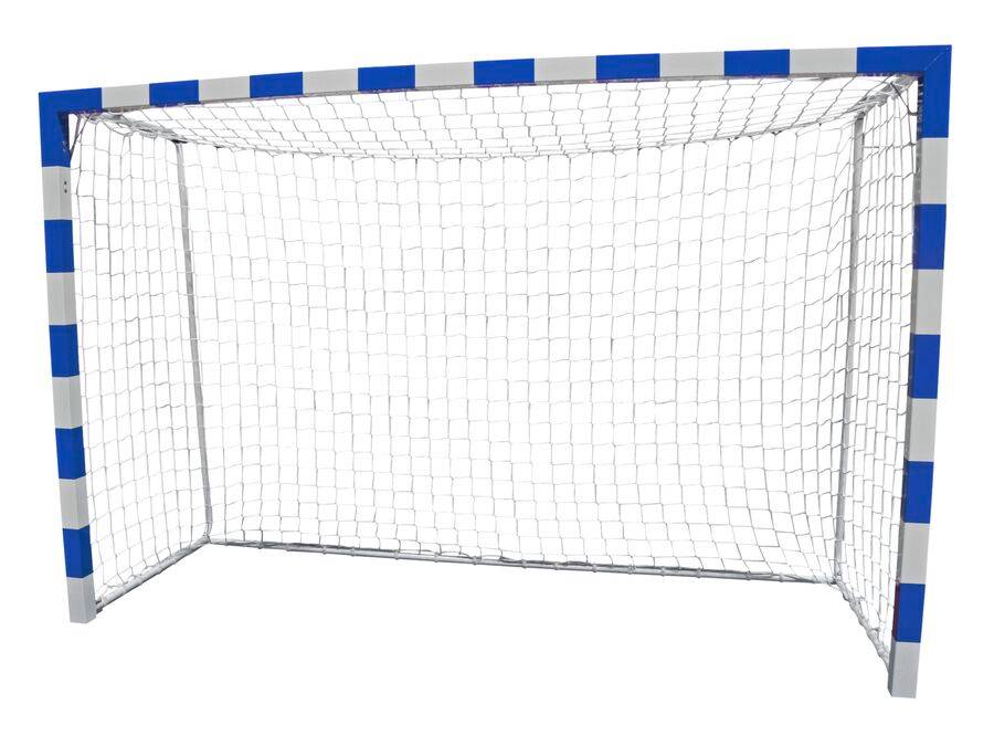 Håndboldmål - Standard 90/112 cm, blå/hvid