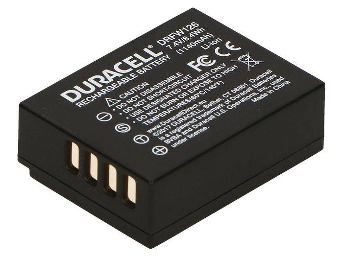 DURACELL NP-W126 ACCU T/FUJIFILM - 1000 MAH