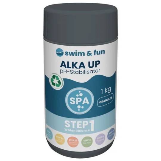 Alka Up 1 kg Swim & Fun Spa Tilbehør 1754