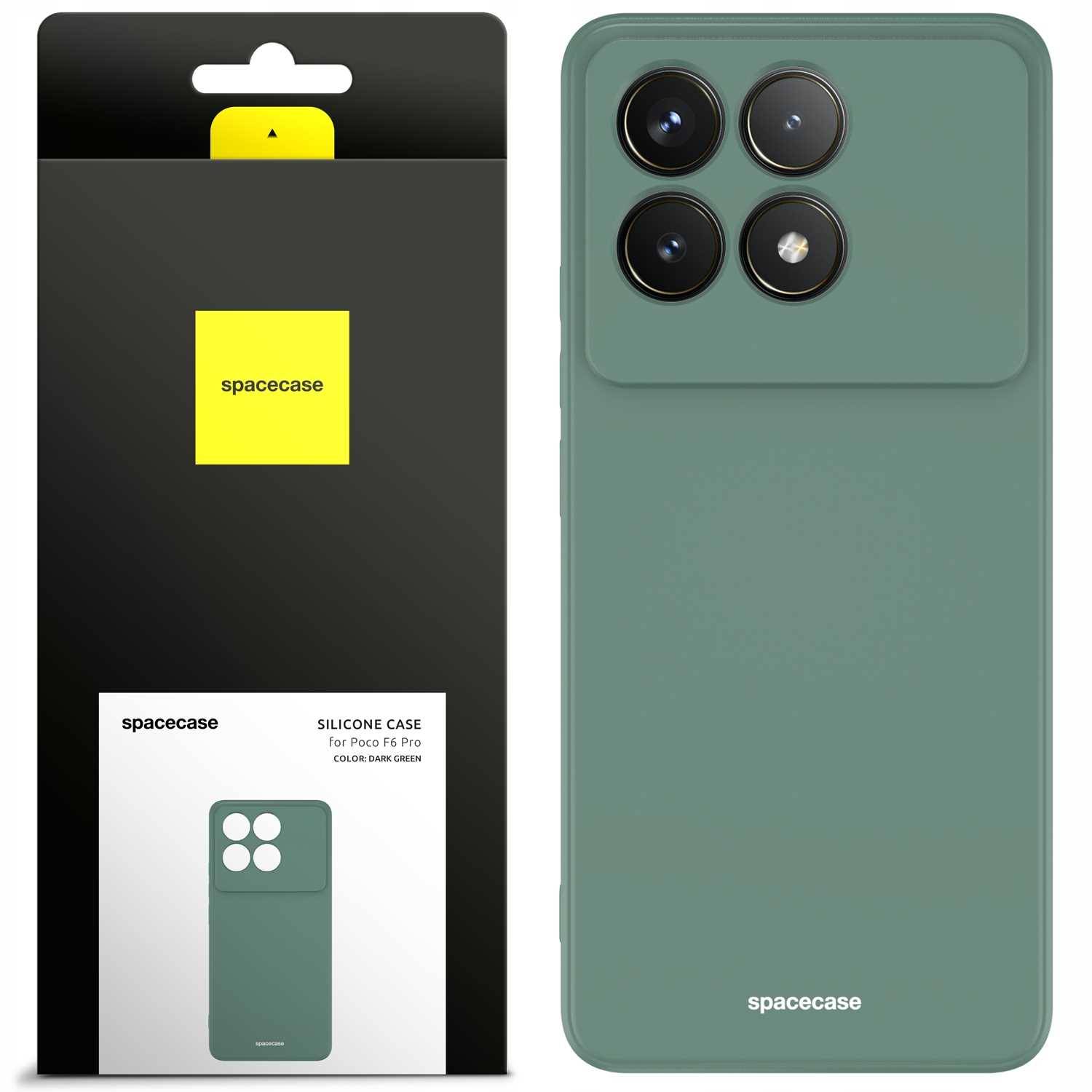 Sc Silicone Case Poco F6 Pro Dark Green