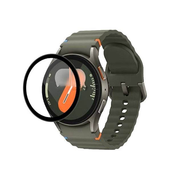 Skärmskydd för Samsung Watch 8 44mm - Böjd 3D Komposit Mjuk Film - Transparent och Högupplöst