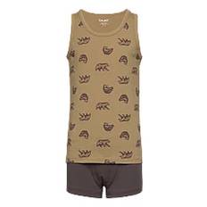 CELAVI Underwear Set - W. Boy Print |Grön |80