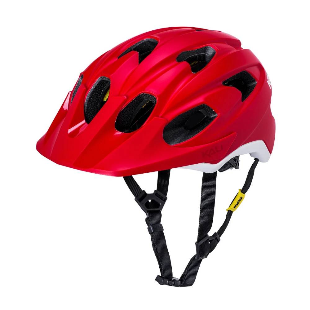 Cykelhjelm Kali Pace Rød/Hvid 54-58cm S/M
