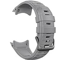 26MM rem kompatibel med Garmin Instinct 2X Solar silikonband kompatibel med Instinct 2X Solar Tactical Edition utbytesarmband (Color : Grigio, Size : Instinct 2X solar)