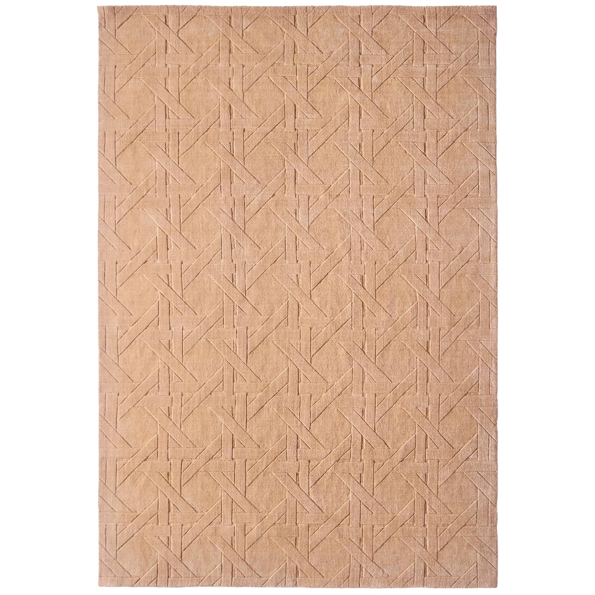 Dusty Deco - Manuela tæppe varm vanilje 300x400cm - Mønstrede tæpper - Edin & Lina Kjellvertz - Uld
