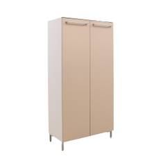 Rumas - RE1508039 - skab med 4 rum (Hvid/Sand)