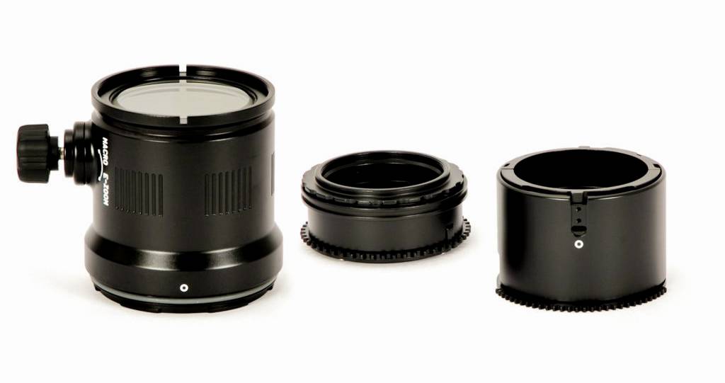 Macro Port and Zoom Gear Set for Olympus 12-50mm EZ to use with GH5/EM1X (for NA-GH5/EM1X)