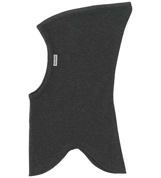 Mikk-Line Elefanthue - 1-lags - Dark Grey Melange - Mikk-Line - 122/128 - Elefanthue - Enkelt