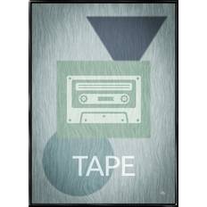 Cassette Player, plakat - A4 (29,7x21 cm)