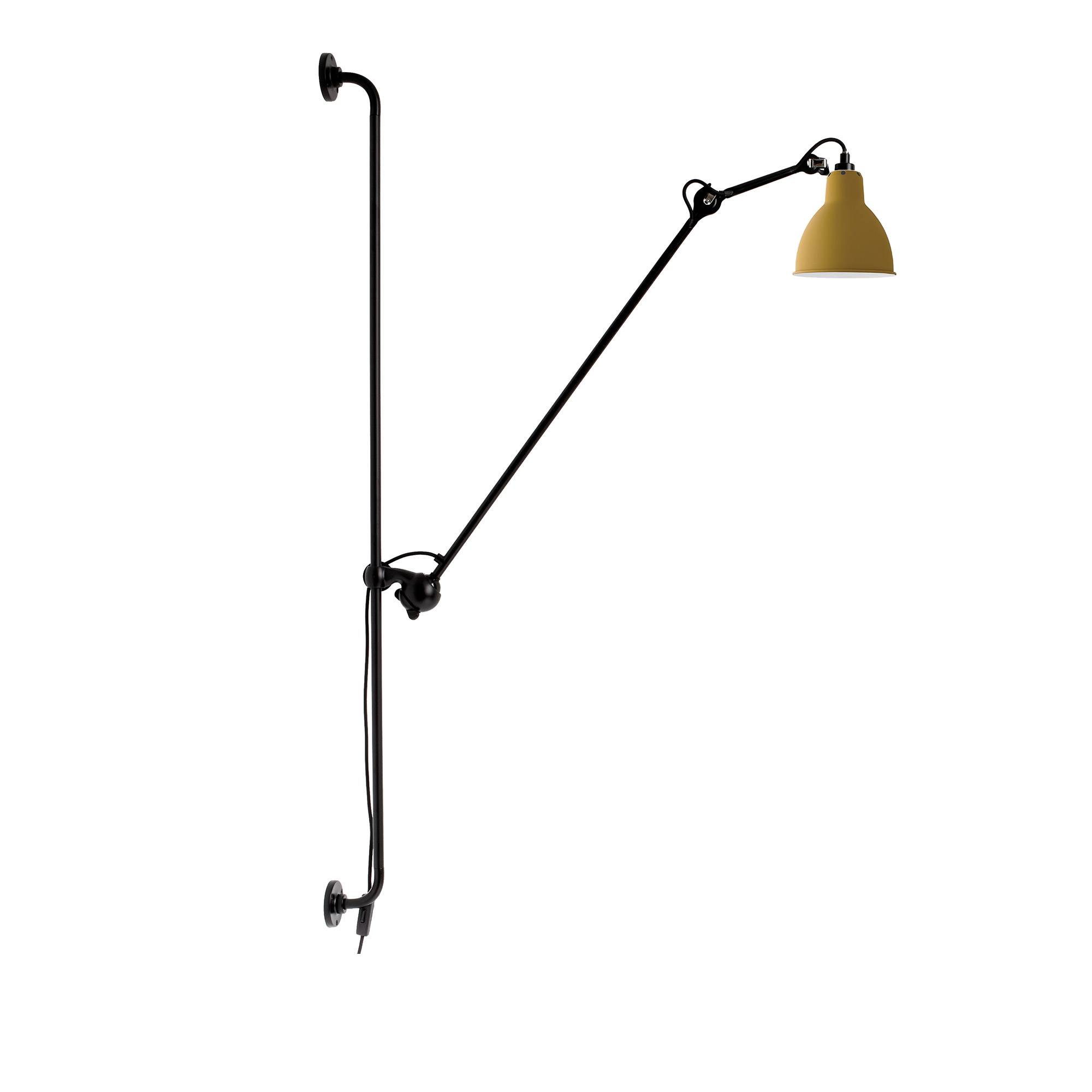 DCWéditions - Lampe Gras No214 - Round, Gul - Vägglampor - Bernard-Albin Gras - Gul