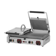 RM Gastro REDFOX Snack Klämgrill, panini, räfflad+räfflad PD-2020-R