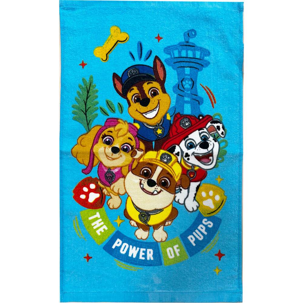 Paw Patrol Pups Power handduk, ansiktshandduk 30x50 cm