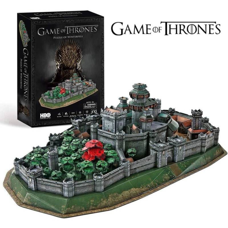 CubicFun Game of Thrones 3D Puzzle Winterfell Model Kit Geschenk...