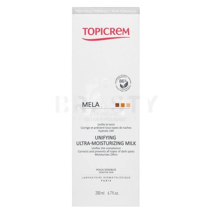 Topicrem MELA Latte Ultra Idratante Unificante 200 ml — Latte corpo