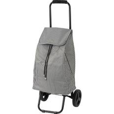 Rep Cocoro Shopping Cart Nancy Shopping Cart Black 37L Luggage Hook Foldable Eco Bag Shopping Stylish Cute Simple Convenient Compact Lightweight svart