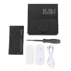 Air Purifier Wall Mounted Desktop 2 in 1 Negative Ion Filter USB Rechargeable Small Air Cleaner for