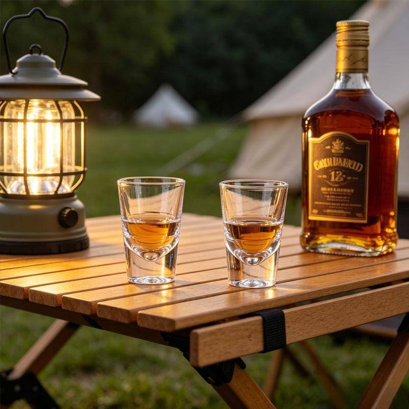 Scotch Bourbon Glas Klassiskt Snapsglas Kula Glas Genomskinligt Vin Glas Elegant Tjock Botten Baijiu Glas Högkvalitativt Whiskey Glas white