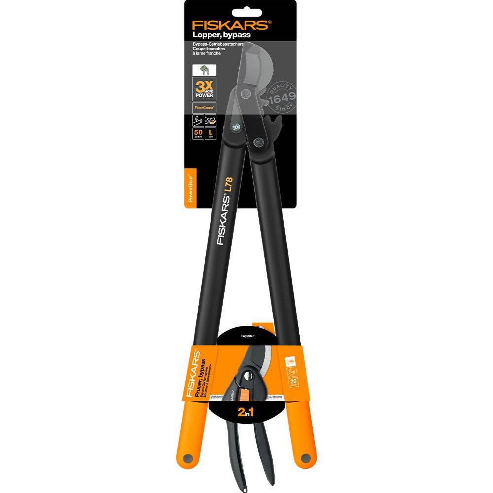 Fiskars 2-i-1 beskæringsæt
