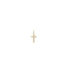 Cross Charm Gold