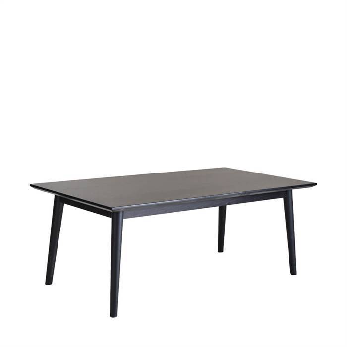 Erling Christensen Møbler Viking - Sofabord 130 x 70 cm - Sortbejdset eg