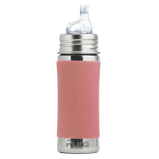 Pura Stainless Pura - Pipmugg Rostfritt Stål med Silikonhölje 325 ml, Rose