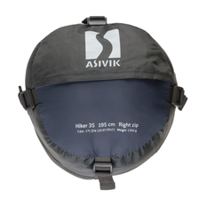 Asivik Hiker 3S 195H, sovepose - 195cm/H