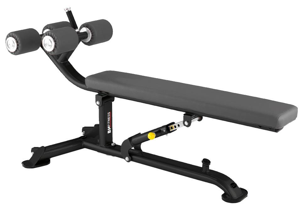 Magträningsbänk L835BB Justerbar Svart - BH Fitness (Kommersiell)