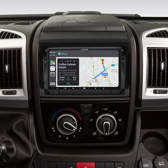 Alpine iLX-W690DU – 7” Apple CarPlay & DAB+ Bilstereo för Fiat Ducato, Jumper & Boxer