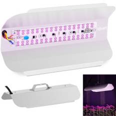 Växtväxtlampa fullspektrum 25 x 12 cm 136 LED 50 W silver